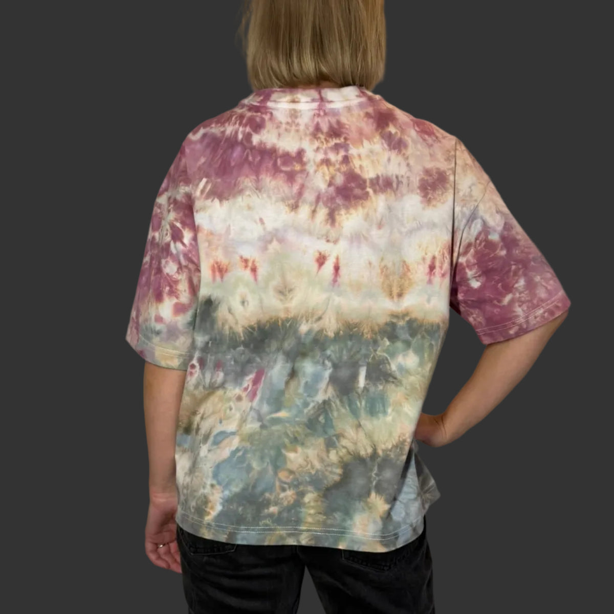 sieviešu oversized t-krekls S