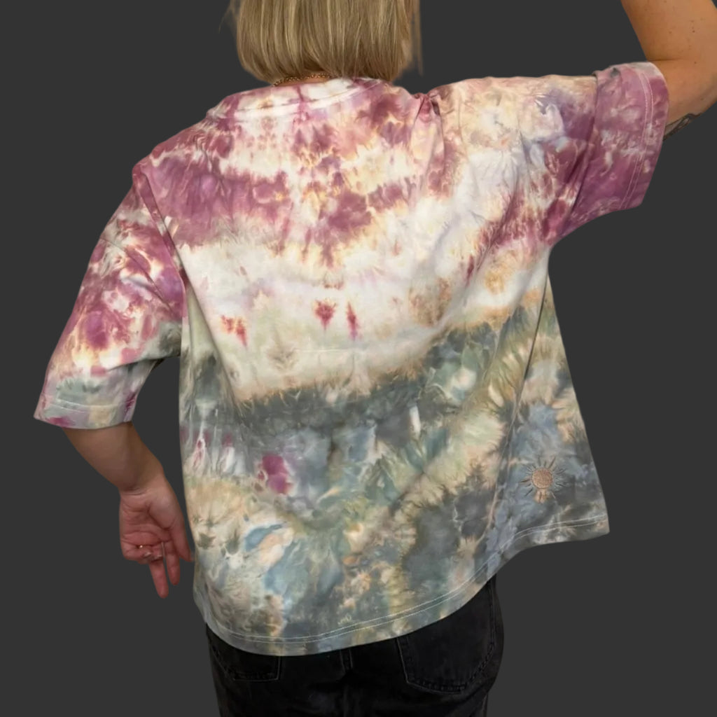 sieviešu oversized t-krekls S