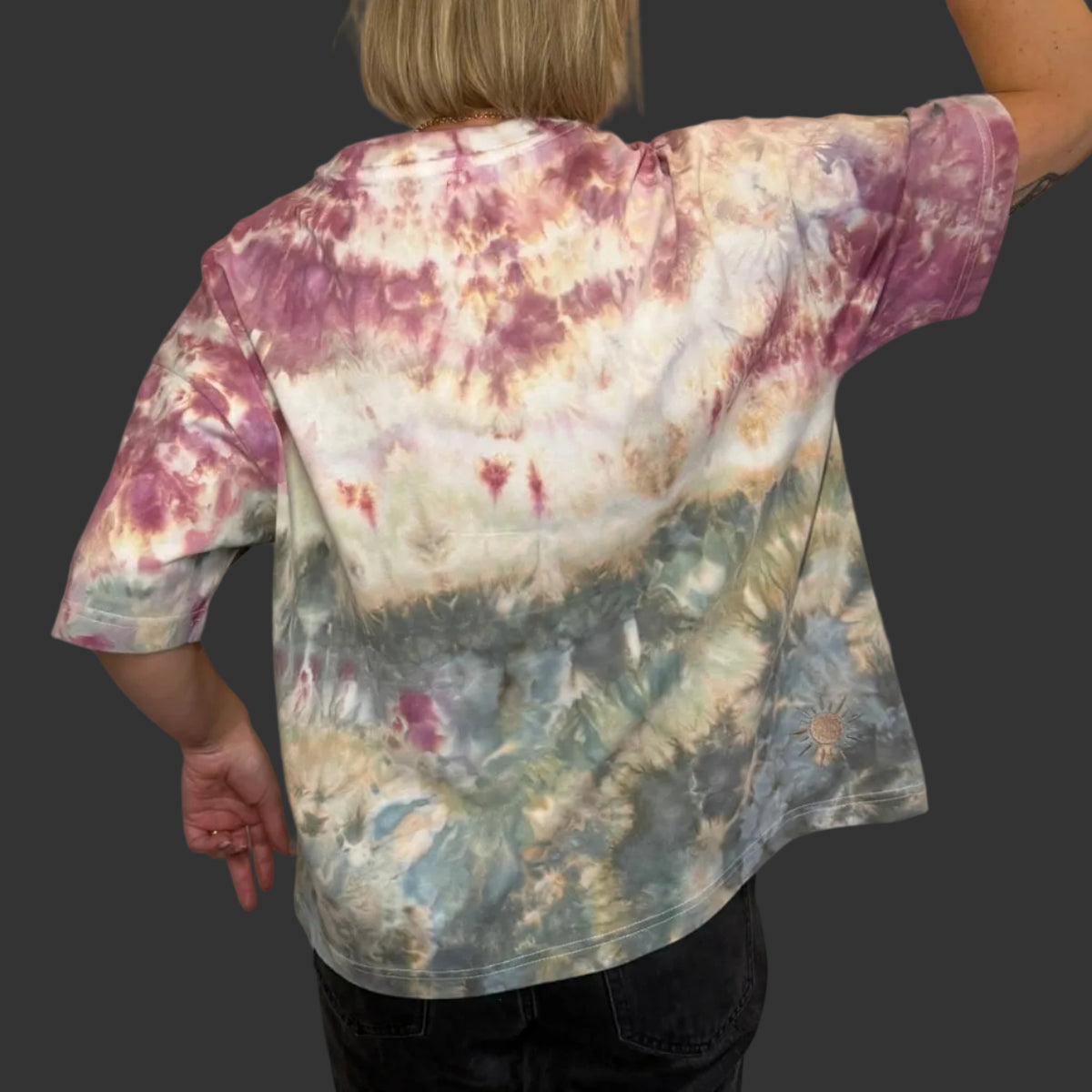 sieviešu oversized t-krekls S